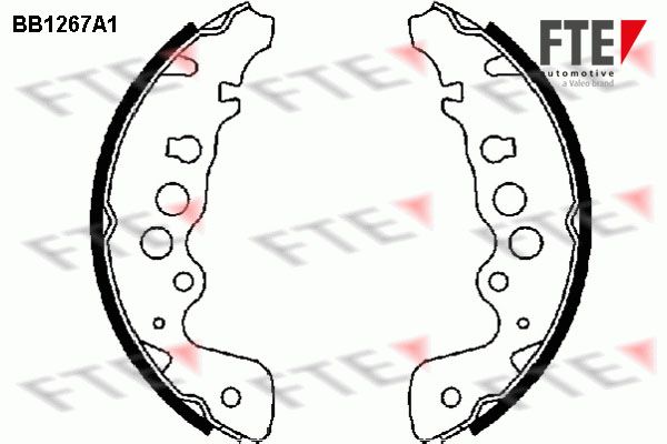 комплект спирачна челюст FTE