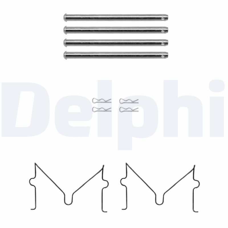 комплект принадлежности, челюсти за ръчна спирачка DELPHI