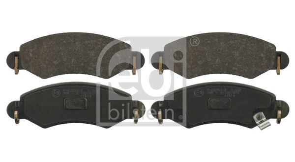 комплект спирачно феродо, дискови спирачки FEBI BILSTEIN