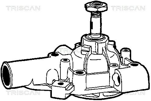 водна помпа, охлаждане на двигателя TRISCAN