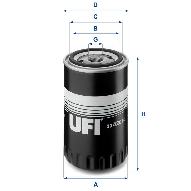 маслен филтър UFI