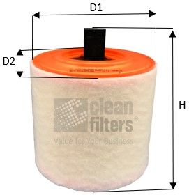 въздушен филтър CLEAN FILTERS