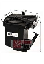 горивен филтър CLEAN FILTERS