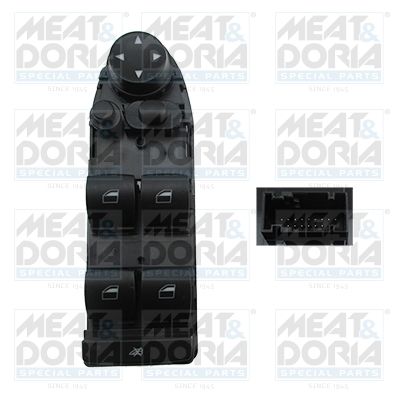 ключ(бутон), стъклоповдигане MEAT & DORIA
