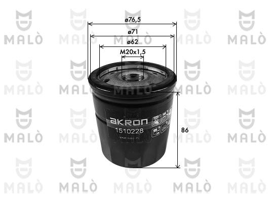 горивен филтър AKRON-MALÒ