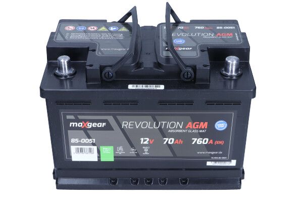 стартов акумулатор MAXGEAR