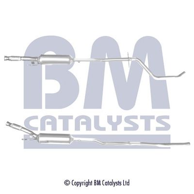 филтър за сажди/твърди частици, изпускателна система BM CATALYSTS