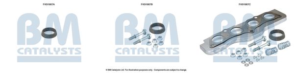 монтажен комплект, катализатор BM CATALYSTS