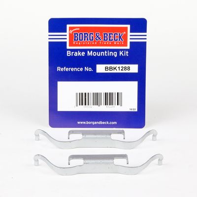 комплект принадлежности, дискови накладки BORG & BECK