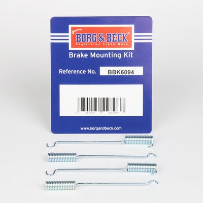 комплект принадлежности, дискови накладки BORG & BECK