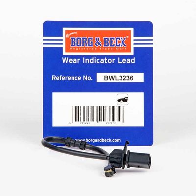 предупредителен контактен сензор, износване на накладките BORG & BECK
