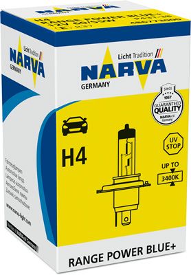 крушка с нагреваема жичка, фар за дълги светлини NARVA