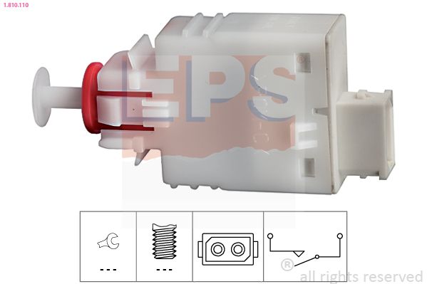ключ за спирачните светлини EPS