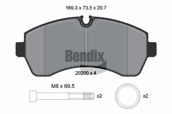 спирачен диск BENDIX Braking