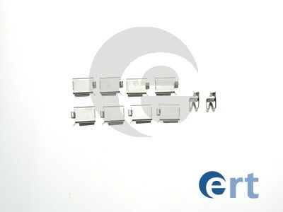 комплект принадлежности, дискови накладки ERT