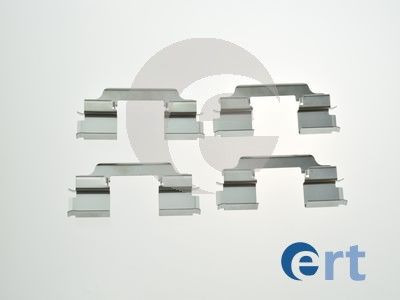 комплект принадлежности, дискови накладки ERT